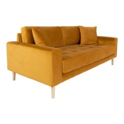 Lido 2,5 Personers Sofa - Velour