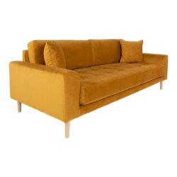 Lido 3 Personers Sofa - Velour