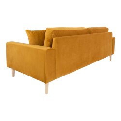 Lido 3 Personers Sofa - Velour