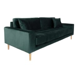 Lido 3 Personers Sofa - Velour