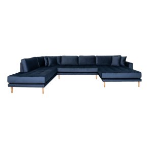 Lido U-Sofa ben Ende - Velour