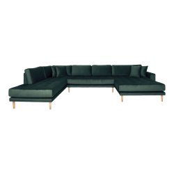 Lido U-Sofa ben Ende - Velour