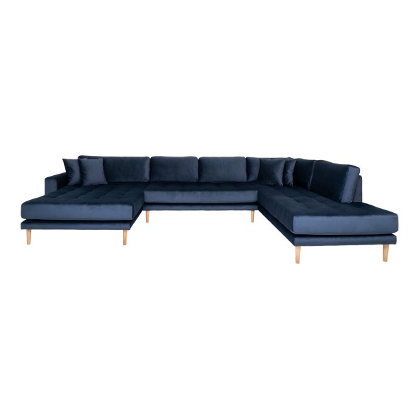 Lido U-Sofa ben Ende - Velour