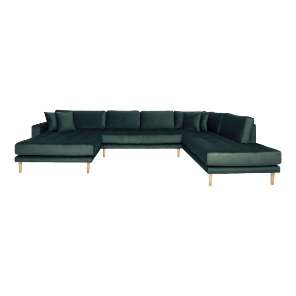 Lido U-Sofa ben Ende - Velour