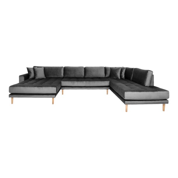 Lido U-Sofa ben Ende - Velour