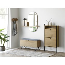 Barco Spejl med hylde