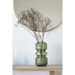 Glas Vase Grn