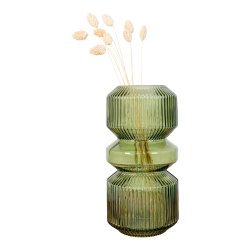 Glas Vase Grn