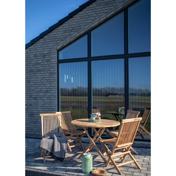 Oviedo Teak rundt Spisebord