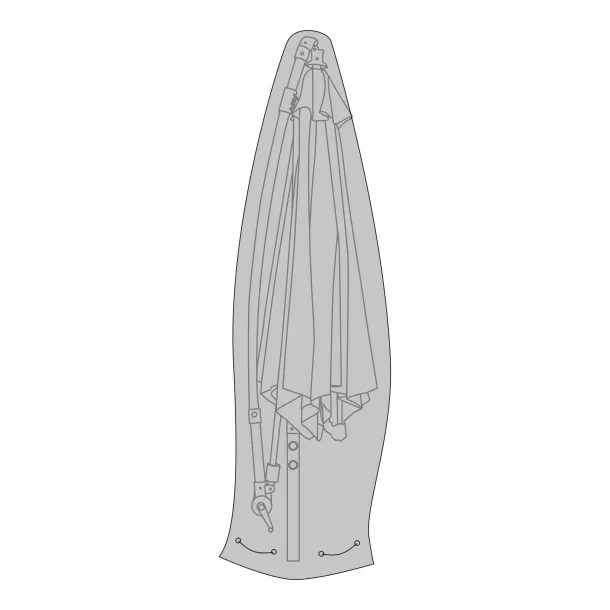 Parasol overtrk 270cm