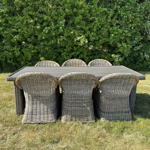Rattan Havebord
