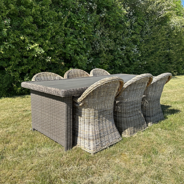 Rattan Havebord